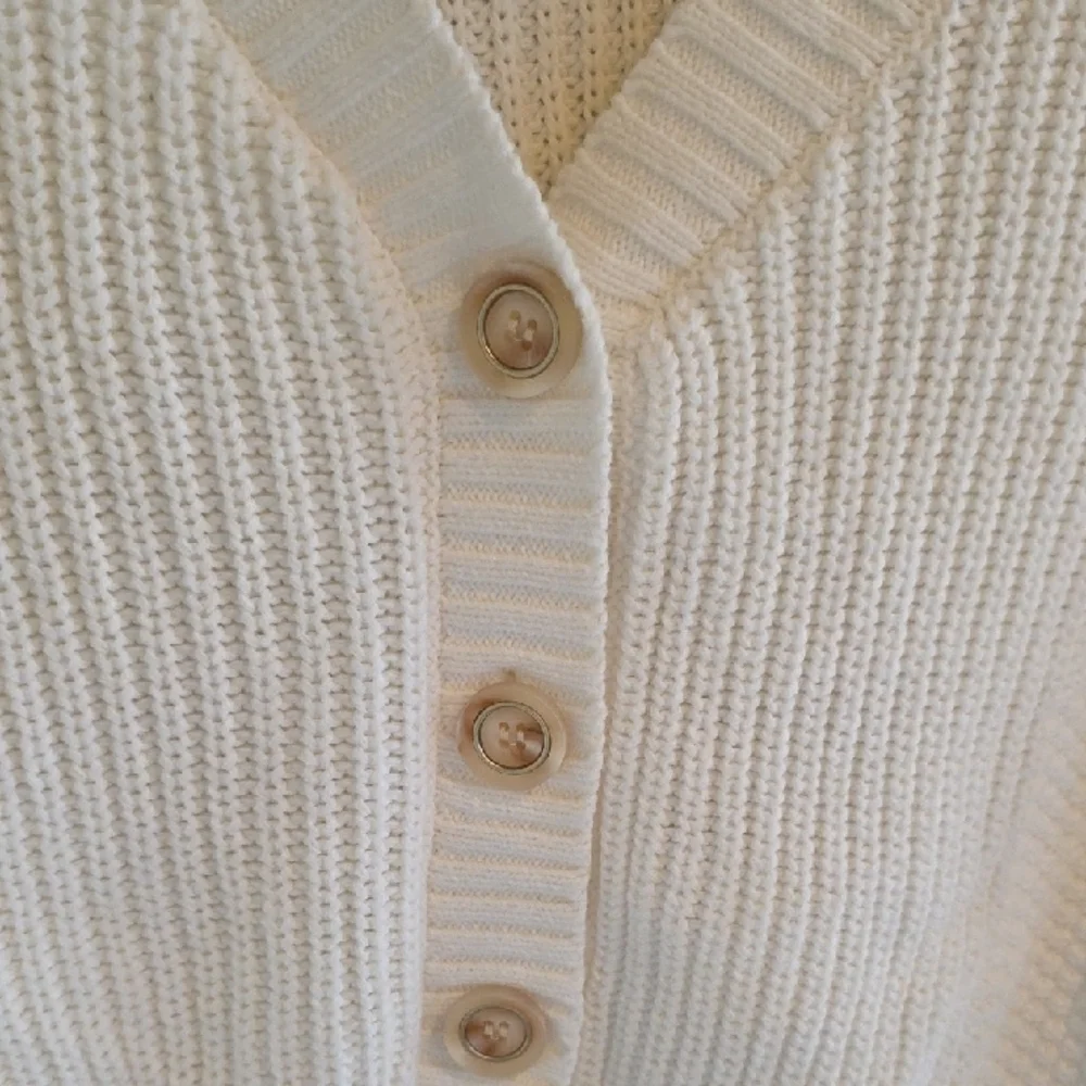 Maurices Cream Button-Up Cardigan - Picture 3 of 5